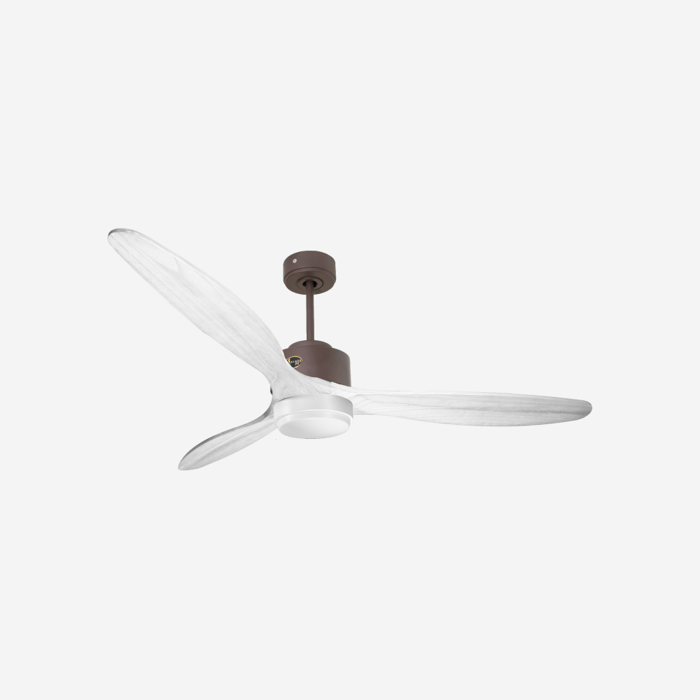 Ventilateur de plafond Wifi Moteur à courant continu Télécommande Lumière à trois tons Hypersilence Mémoire