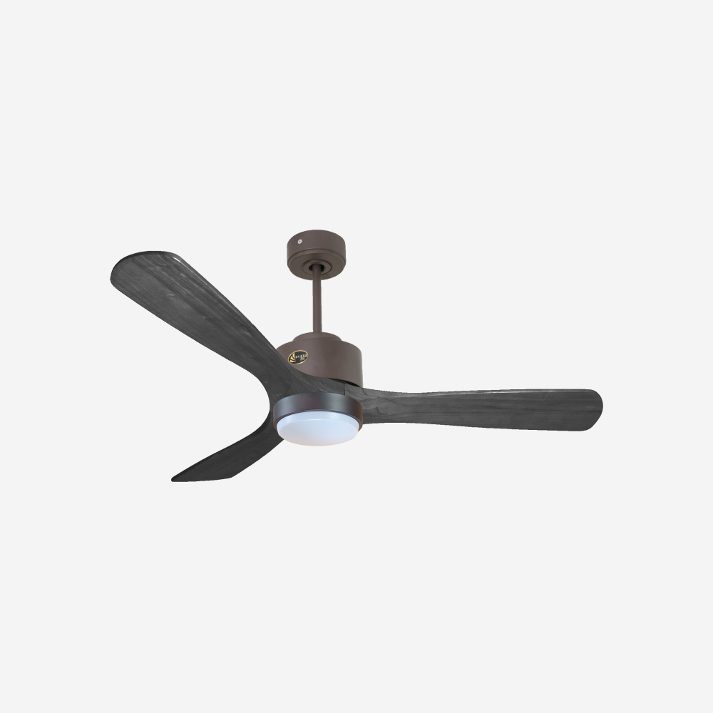 Ventilateur de plafond ultra silencieux et à faible consommation DC PaxosD132C02LED65609