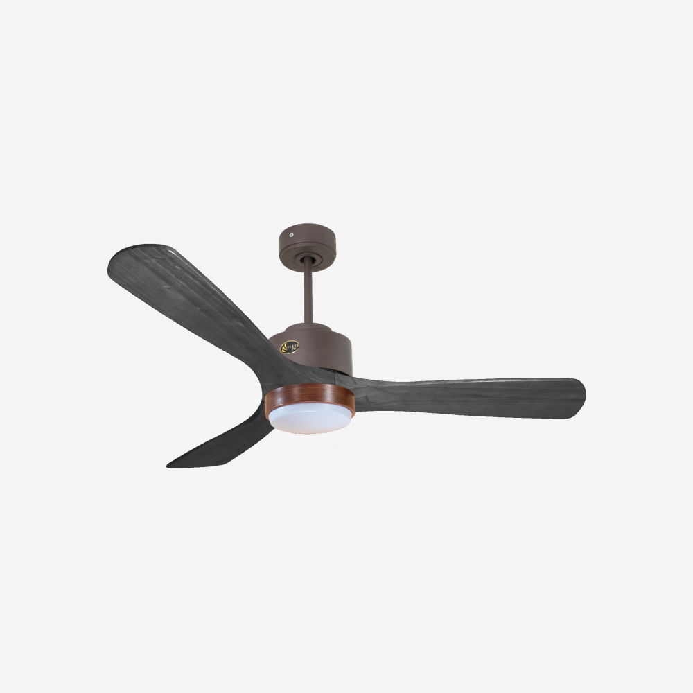 Ventilateur de plafond ultra silencieux et à faible consommation DC PaxosD132C02LED65610