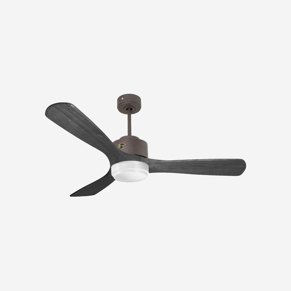 Ventilateur de plafond ultra silencieux et à faible consommation DC PaxosD132C02LED65612