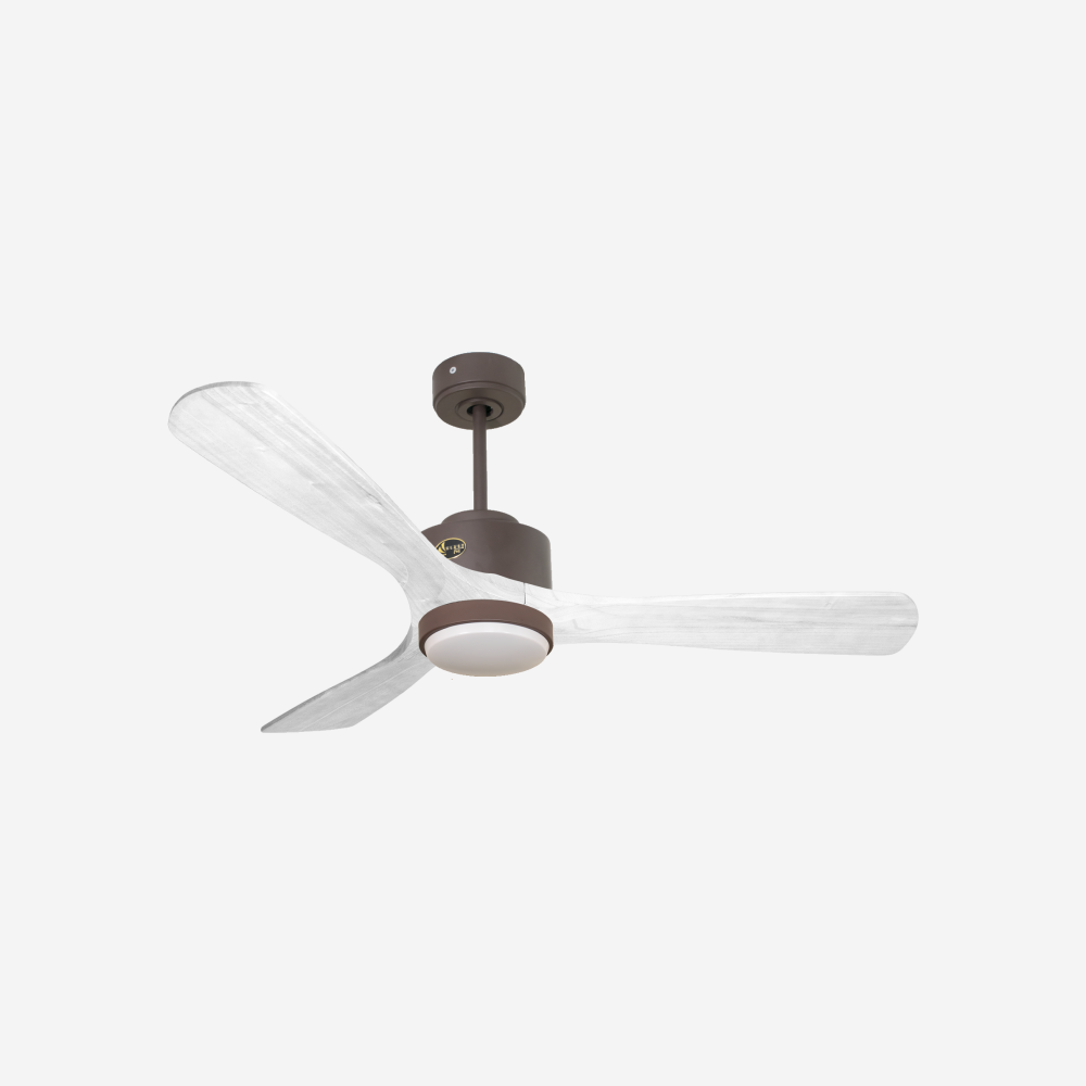 Ventilateur de plafond Wifi Moteur à courant continu Télécommande Lumière à trois tons Hypersilence Mémoire