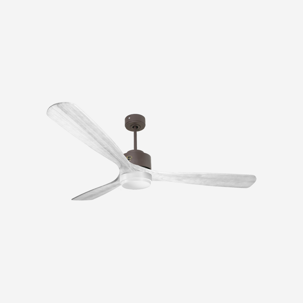 Ventilateur de plafond Wifi Moteur à courant continu Télécommande Lumière à trois tons Hypersilence Mémoire
