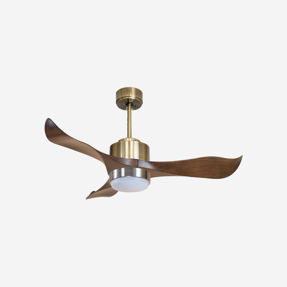 Ventilateur de plafond ultra silencieux et à faible consommation DC WakatobiD106C02LED65782