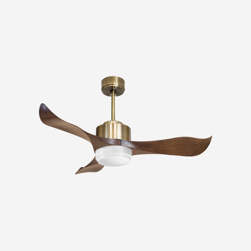 Ventilateur de plafond ultra silencieux et à faible consommation DC WakatobiD106C02LED65783
