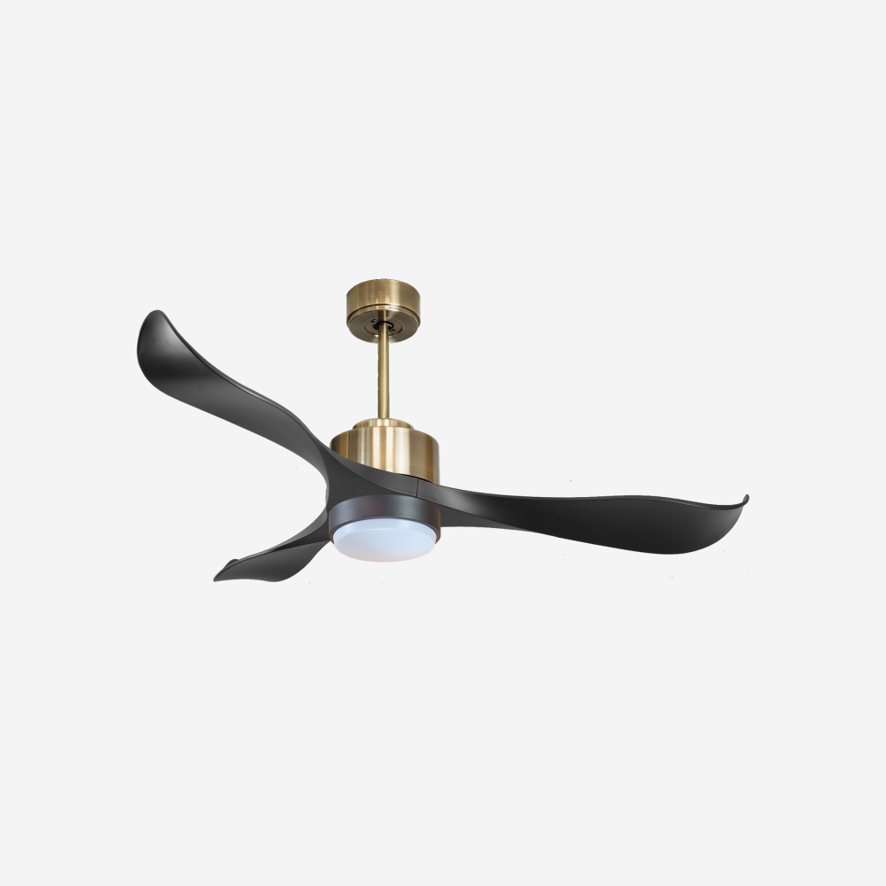Ventilateur de plafond ultra silencieux et à faible consommation DC UtilaD132C02LED65796