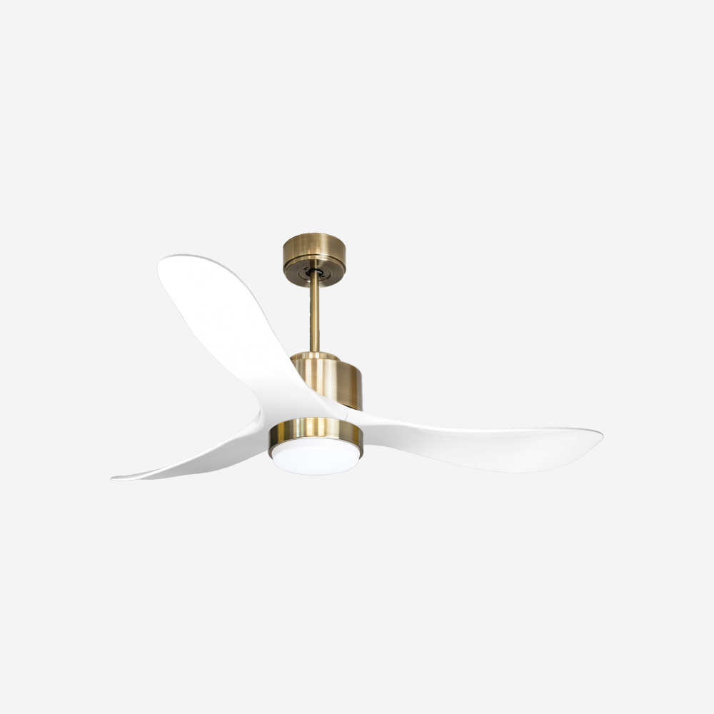 Ventilateur de plafond ultra silencieux et à faible consommation DC TongaD132C02LED65816