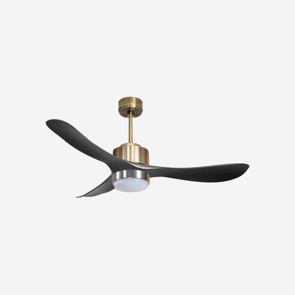 Ventilateur de plafond ultra silencieux et à faible consommation DC TiomanD132C02LED65826