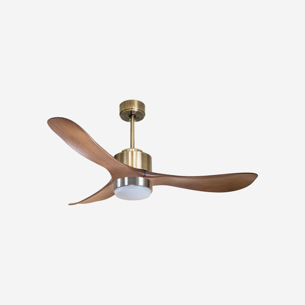 Ventilateur de plafond ultra silencieux et à faible consommation DC TogianD132C02LED65834