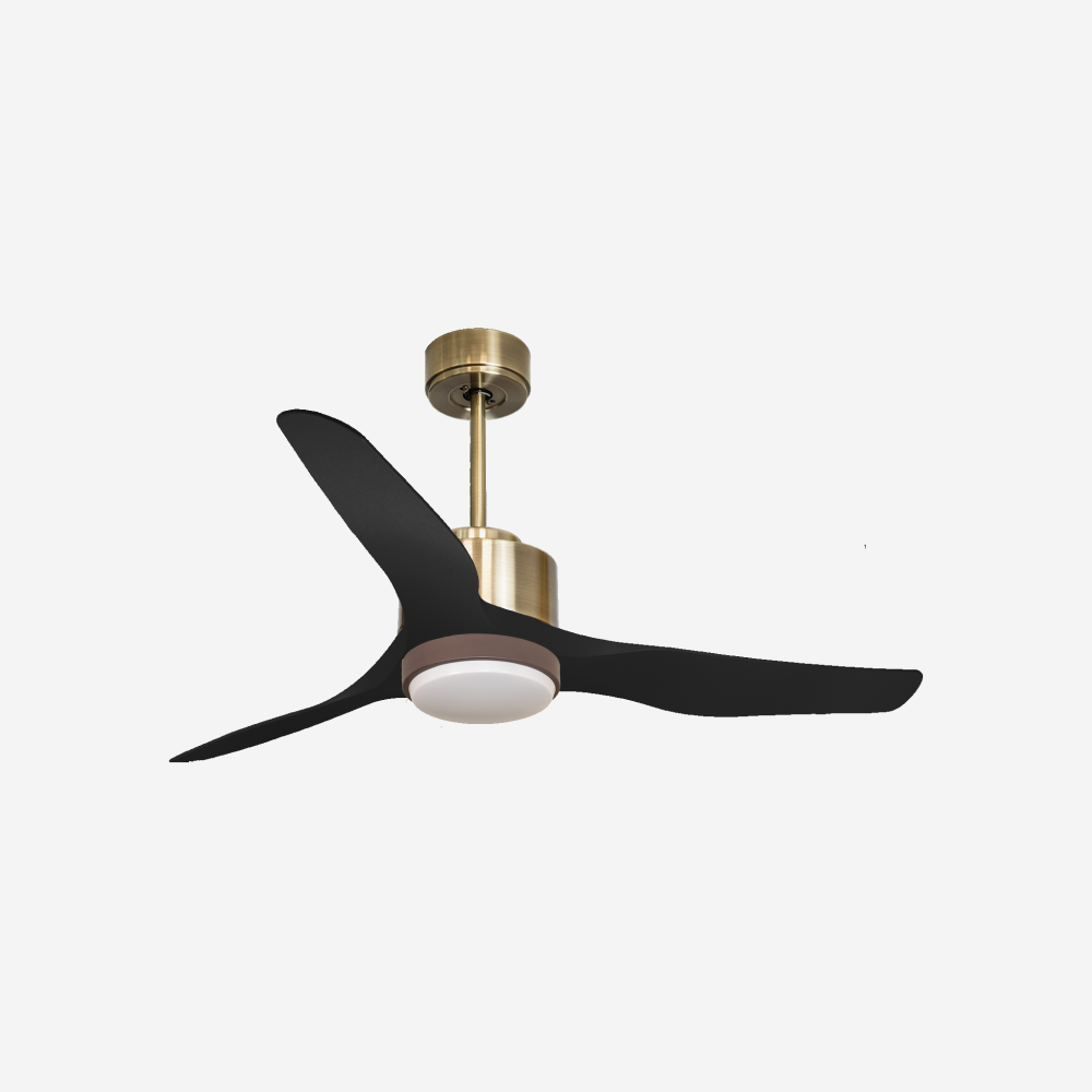 Ventilateur de plafond ultra silencieux et à faible consommation DC SyrosD127C02LED65848
