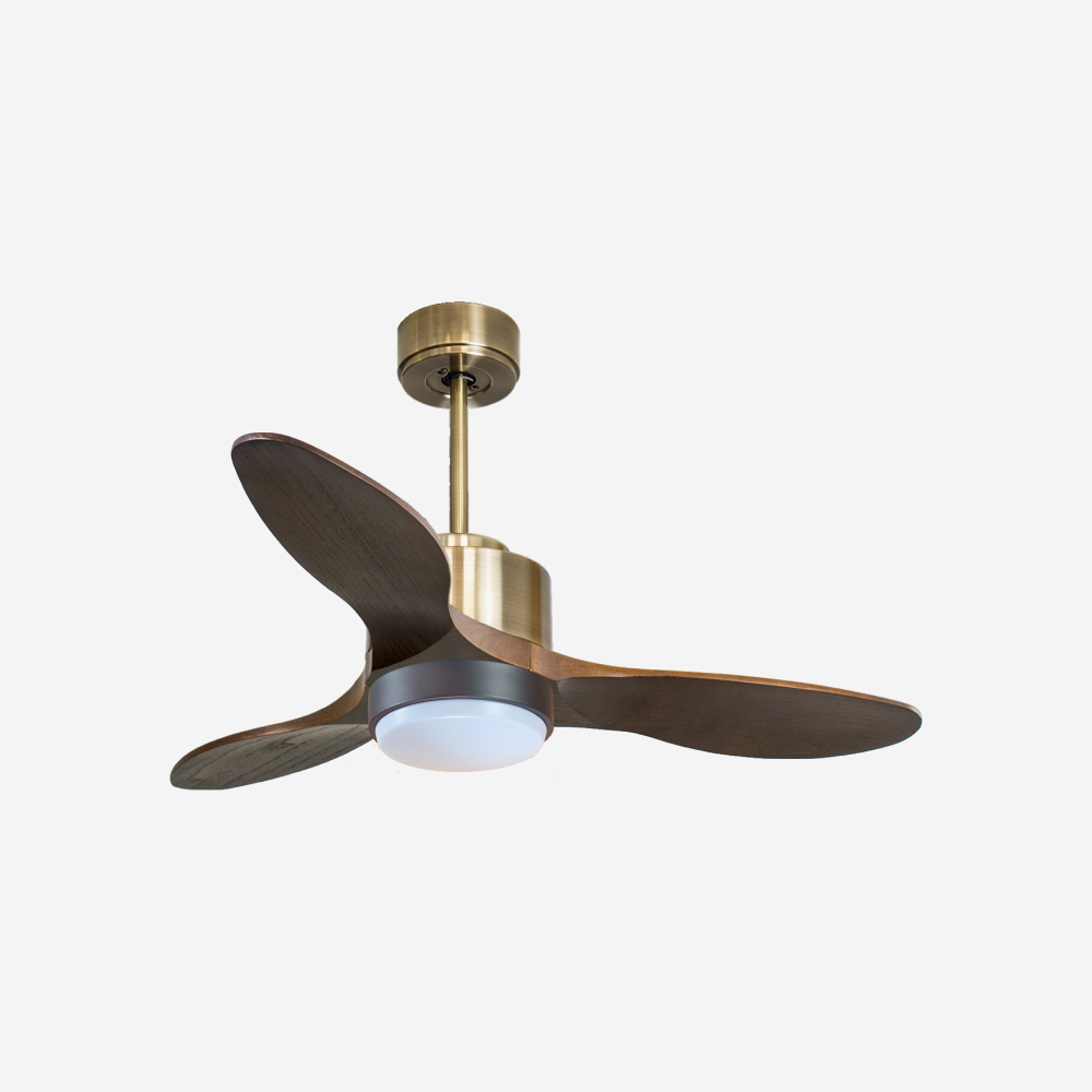 Ventilateur de plafond ultra silencieux et à faible consommation DC SombreroD106C02LED65869