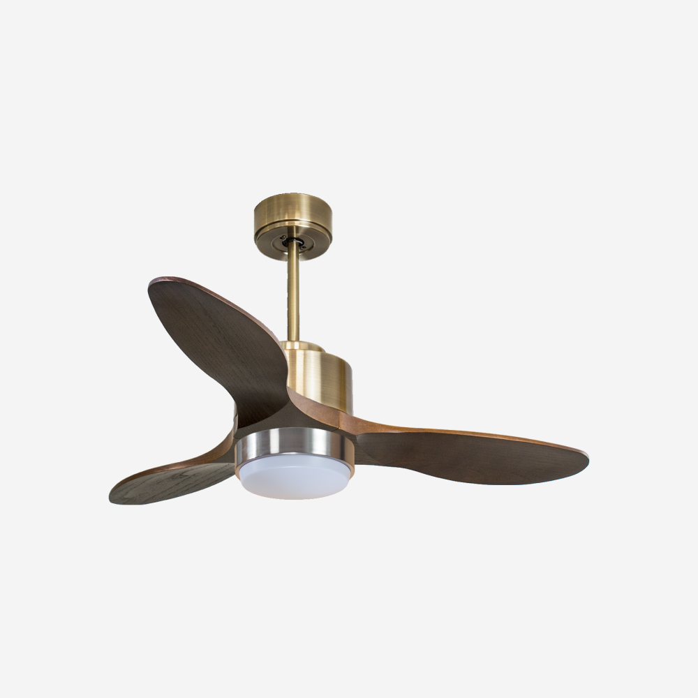Ventilateur de plafond ultra silencieux et à faible consommation DC SombreroD106C02LED65871