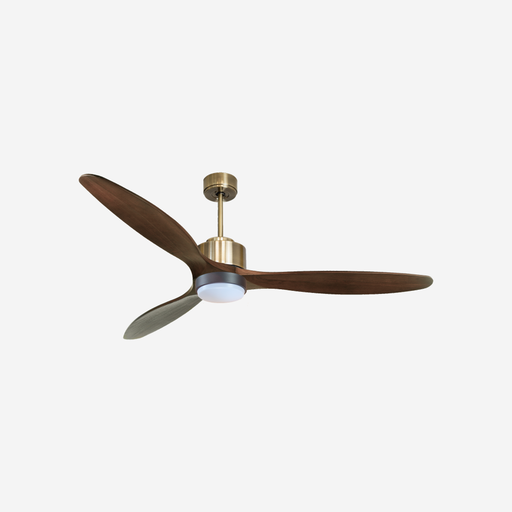 Ventilateur de plafond ultra silencieux et à faible consommation DC SabaD166C02LED65927