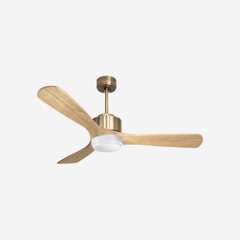 Ventilateur de plafond ultra silencieux et à faible consommation DC ParosD132C02LED65959