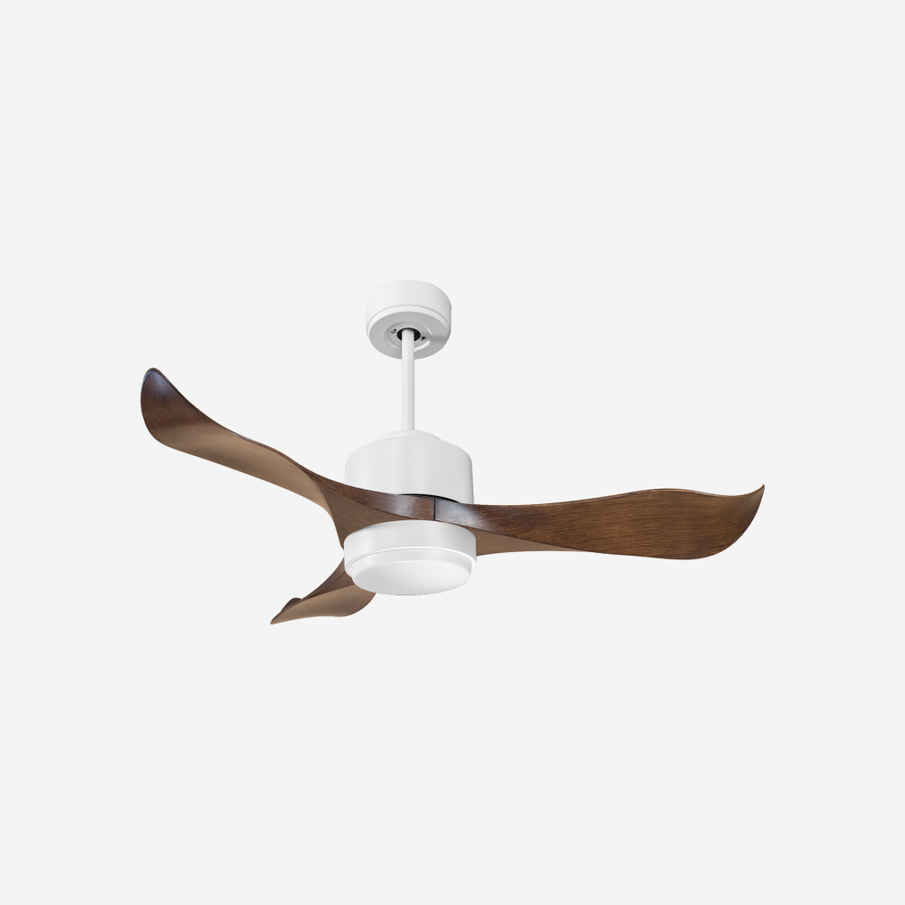 Ventilateur de plafond ultra silencieux et à faible consommation DC WakatobiD106C02LED66118
