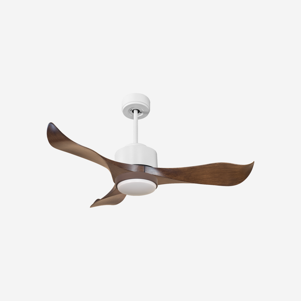 Ventilateur de plafond ultra silencieux et à faible consommation DC WakatobiD106C02LED69668