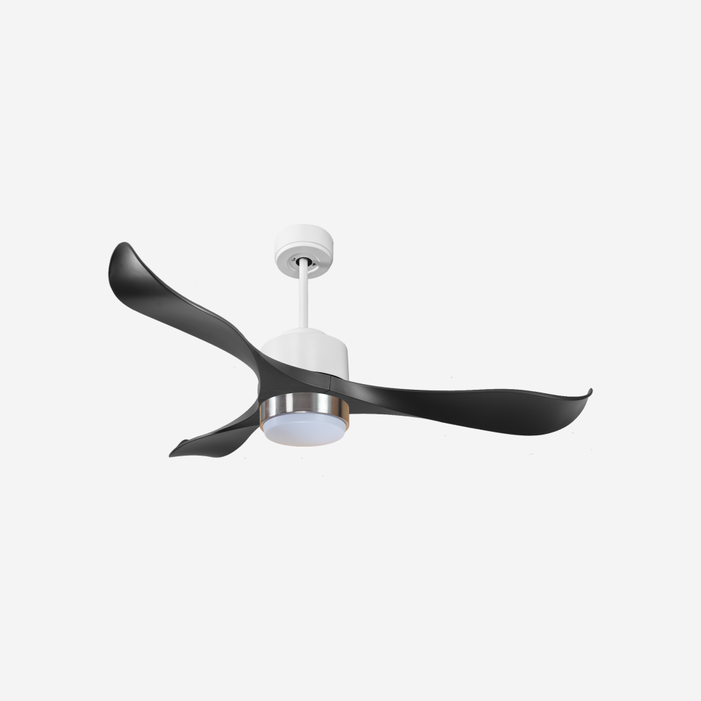 Ventilateur de plafond ultra silencieux et à faible consommation DC UtilaD132C02LED66129