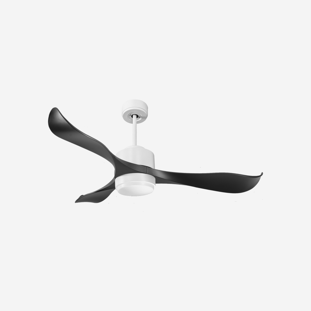 Ventilateur de plafond ultra silencieux et à faible consommation DC UtilaD132C02LED66130