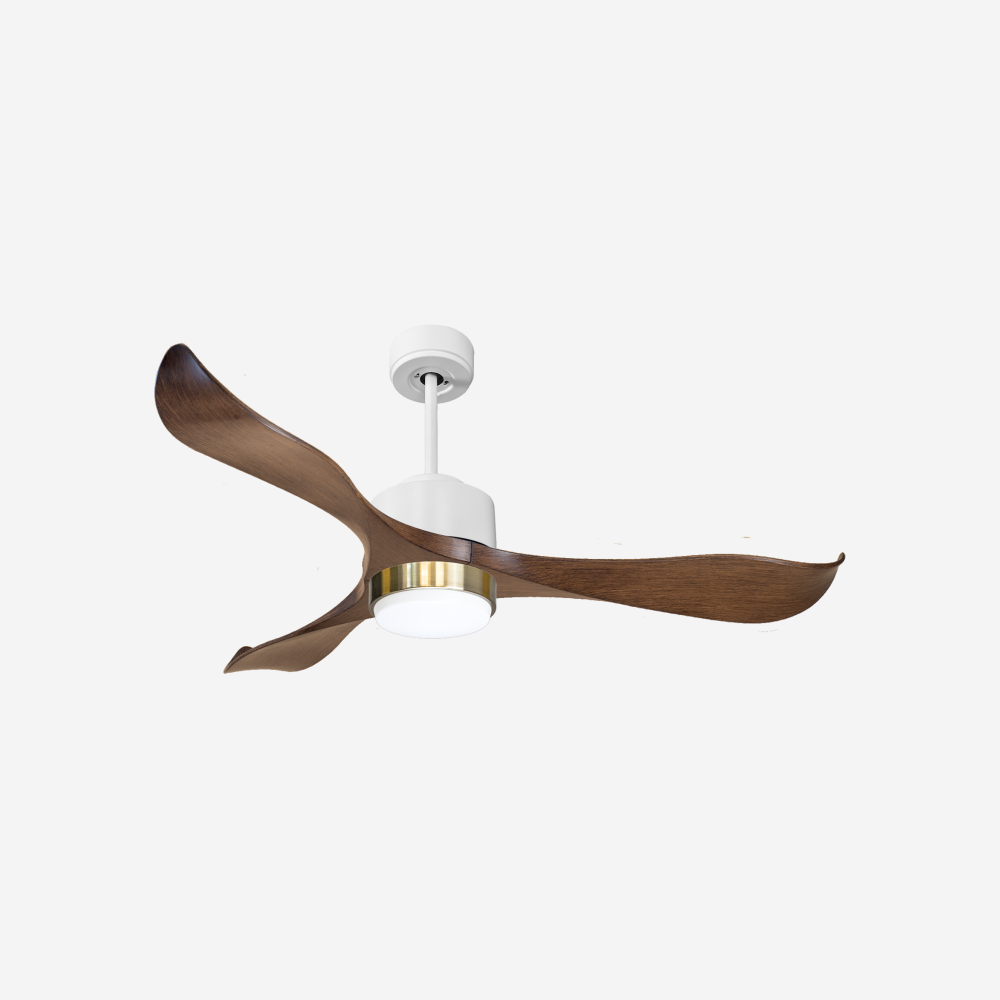 Ventilatore a soffitto ultra silenzioso e a basso consumo DC ZanzibarD132C02LED66133