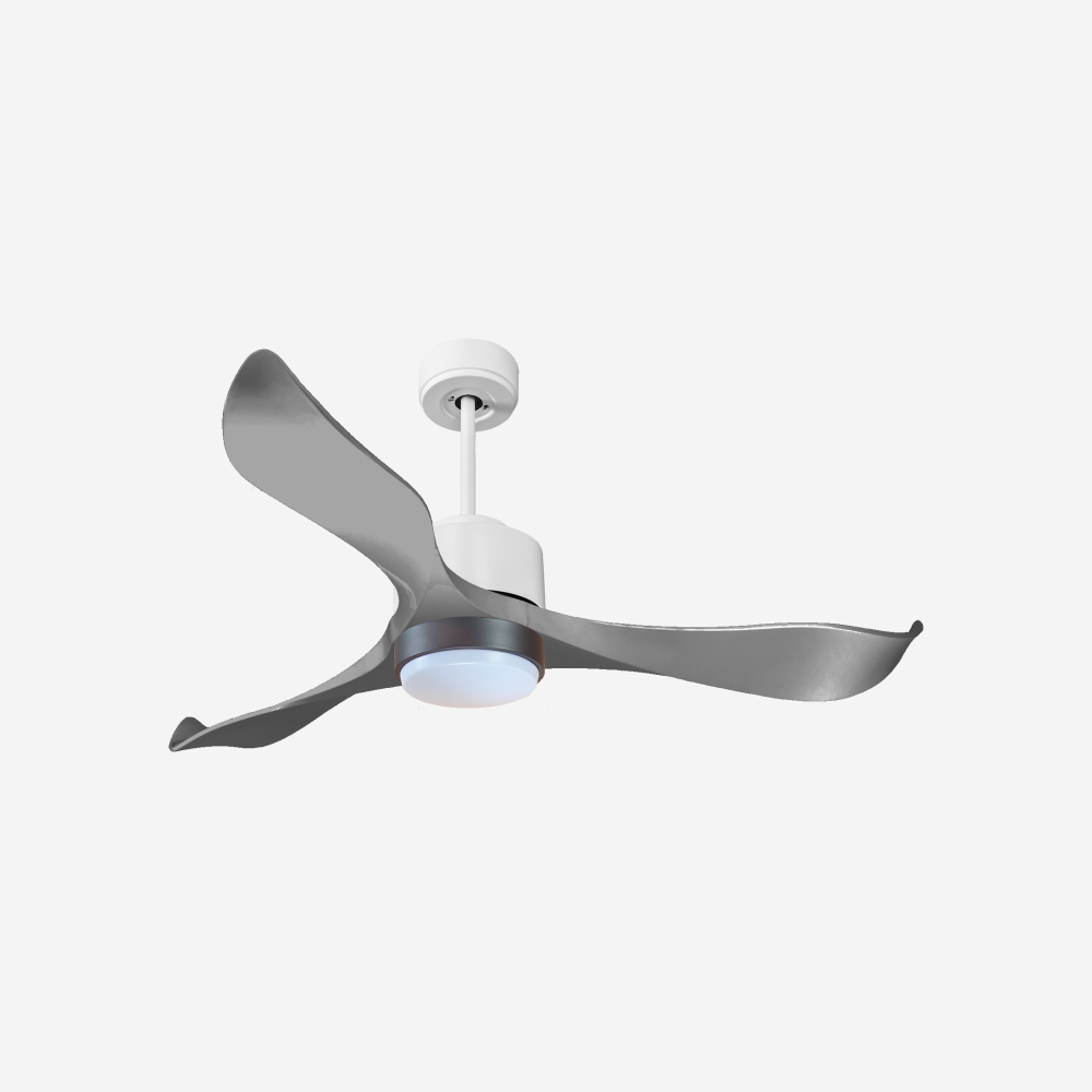Ventilateur de plafond ultra silencieux et à faible consommation DC TrawanganD132C02LED69680