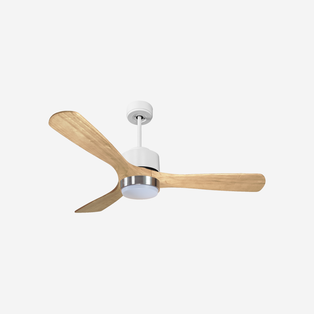 Ventilateur de plafond ultra silencieux et à faible consommation DC ParosD132C02LED66294