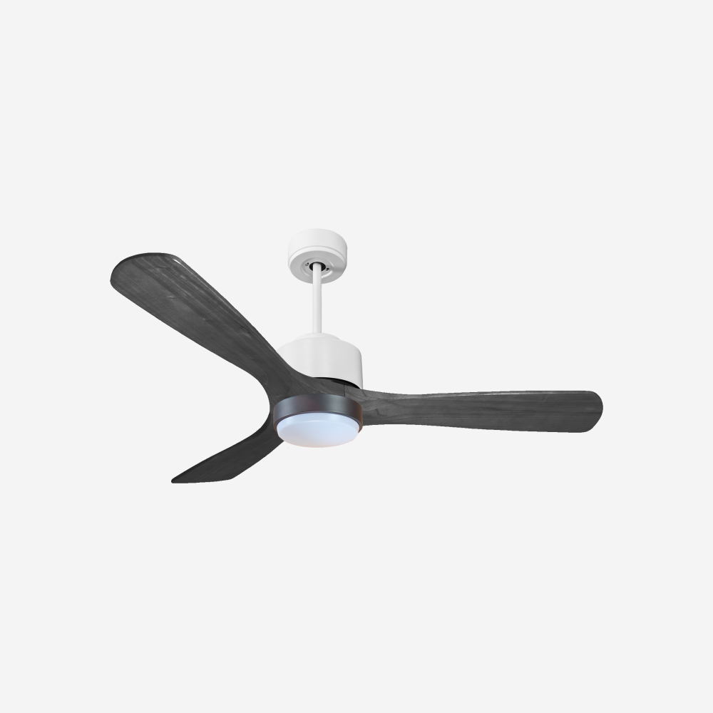 Ventilateur de plafond ultra silencieux et à faible consommation DC PaxosD132C02LED66313