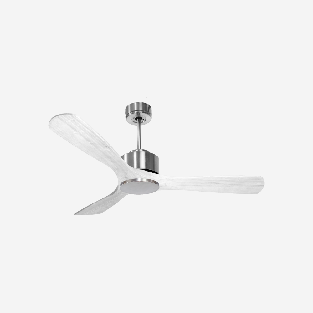 Ventilateur de plafond Wifi Moteur à courant continu Télécommande Hypersilence Mémoire