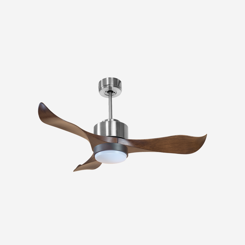 Ventilateur de plafond ultra silencieux et à faible consommation DC WakatobiD106C02LED66518