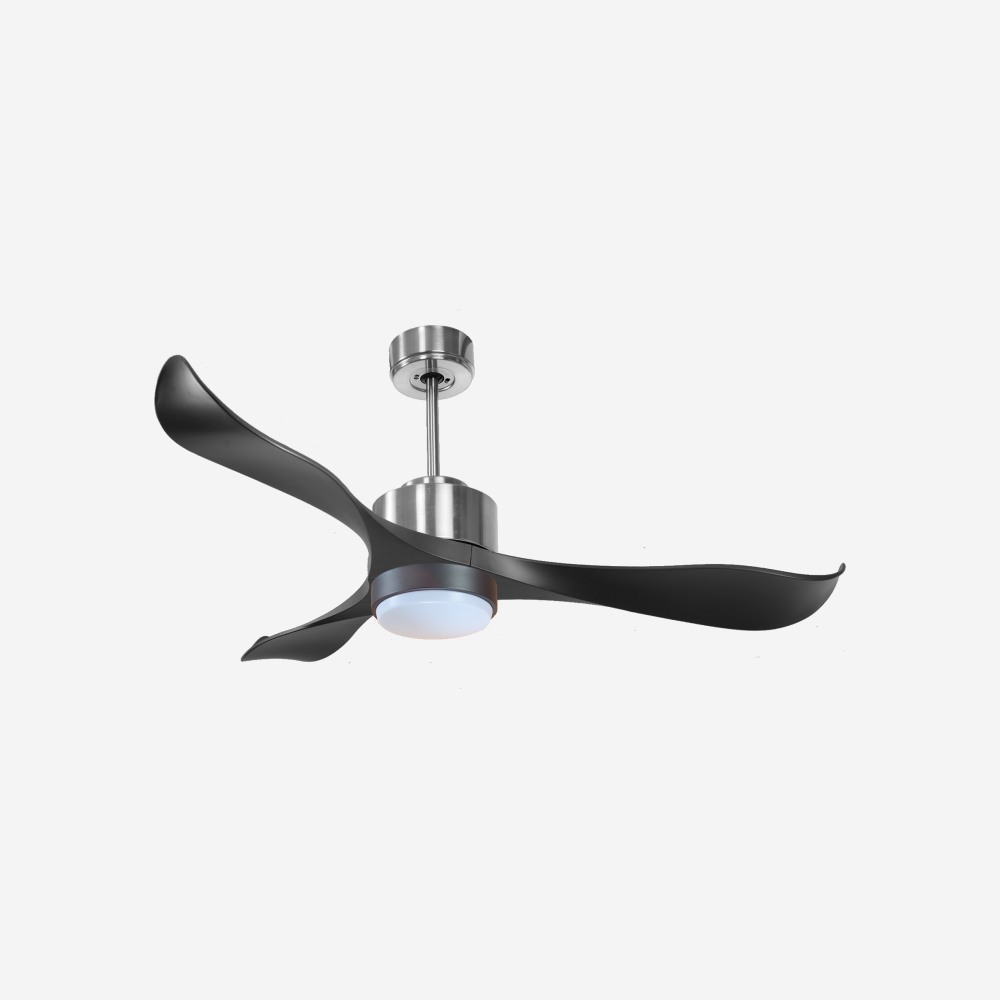 Ventilateur de plafond ultra silencieux et à faible consommation DC UtilaD132C02LED66536