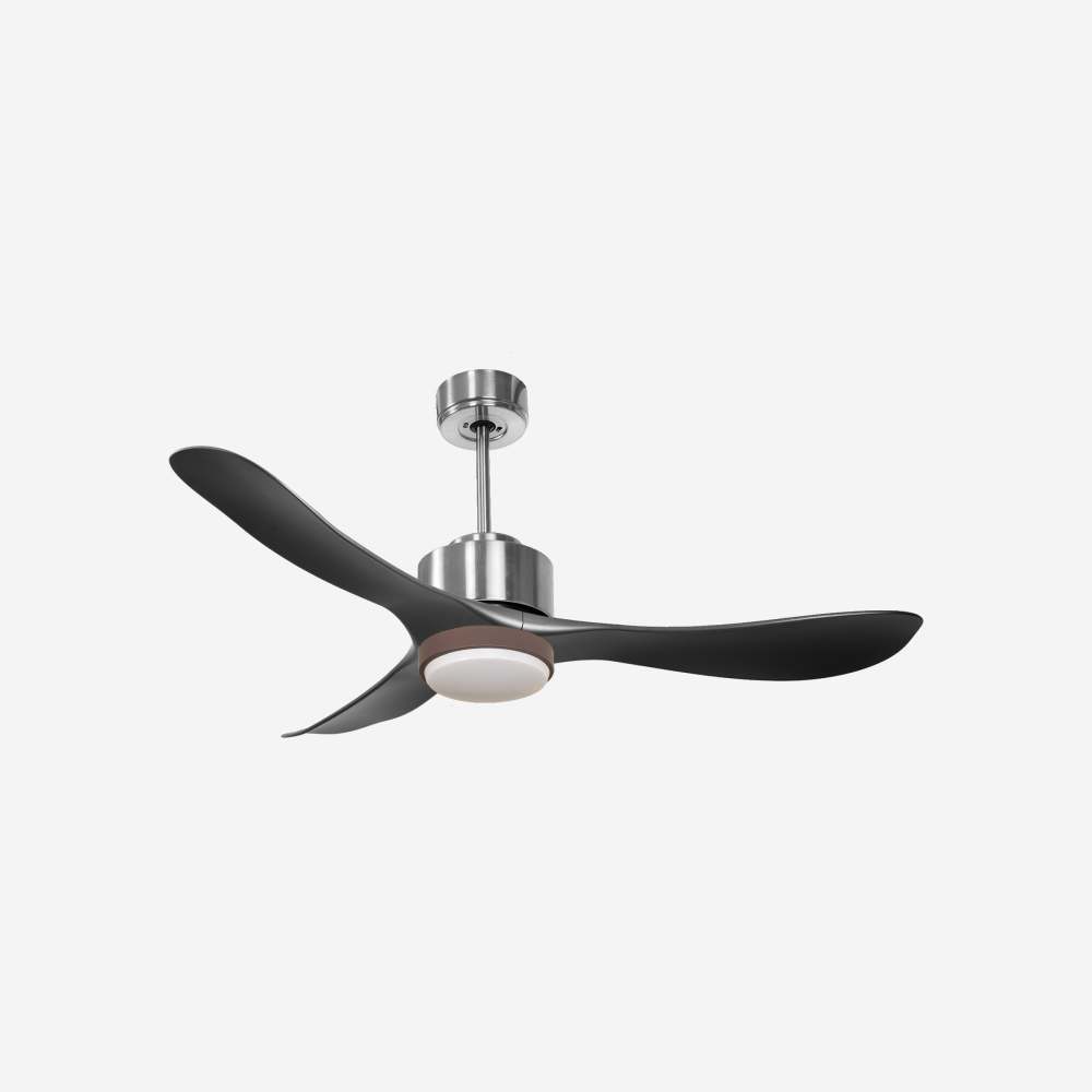 Ventilateur de plafond ultra silencieux et à faible consommation DC TiomanD132C02LED69824