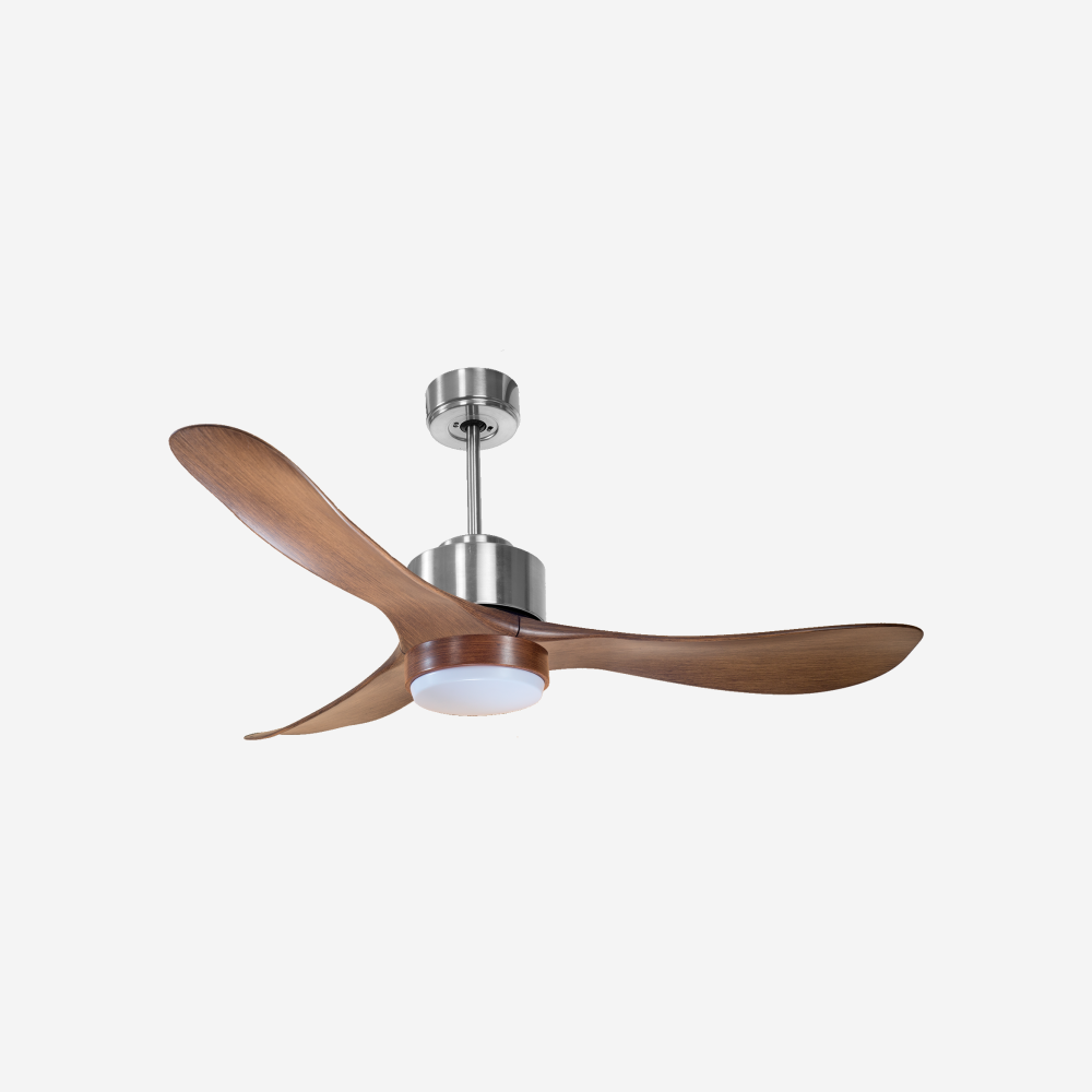 Ventilateur de plafond ultra silencieux et à faible consommation DC TogianD132C02LED66586