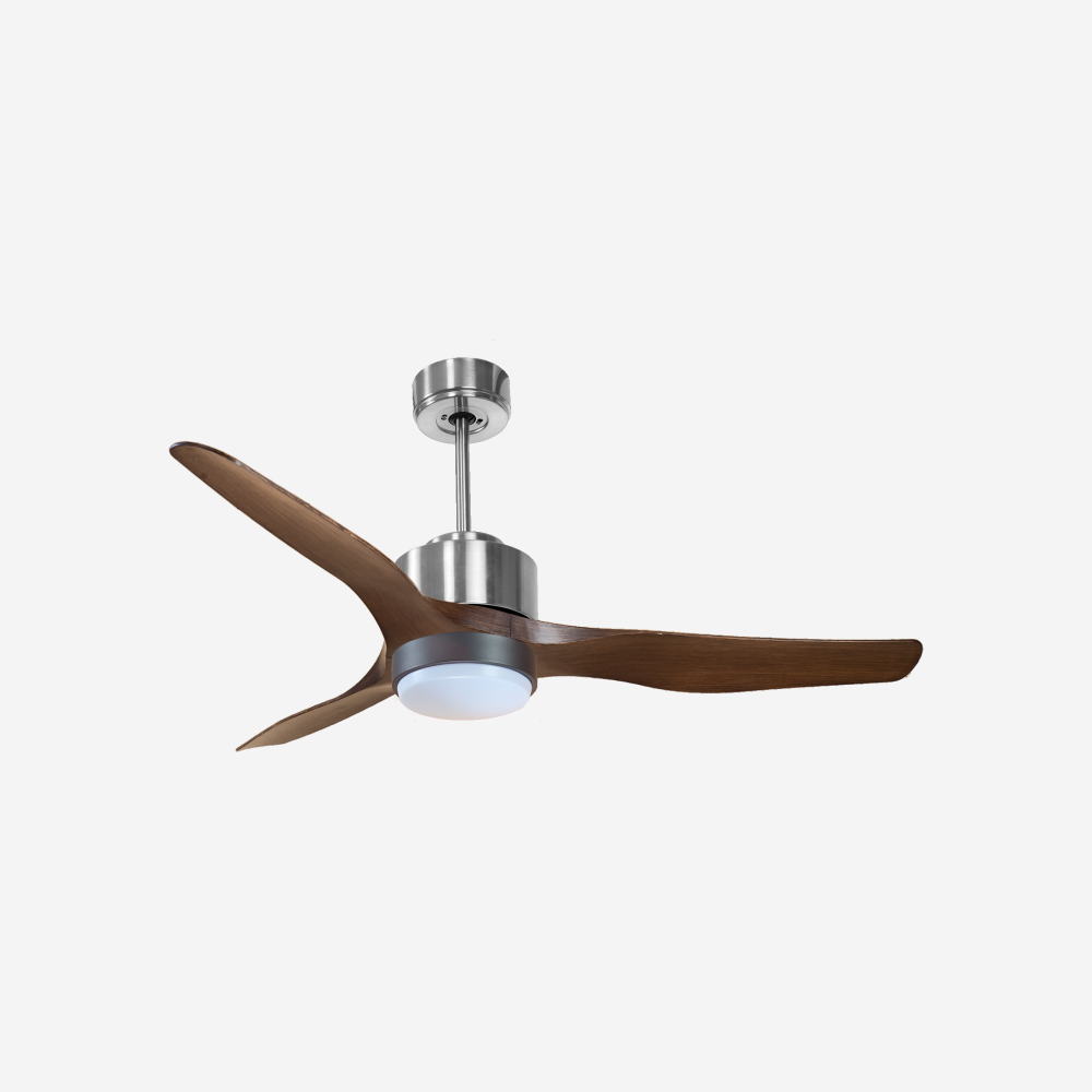 Ventilateur de plafond ultra silencieux et à faible consommation DC TetiaroaD127C02LED66612