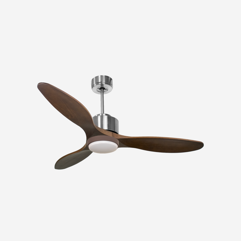 Ventilateur de plafond ultra silencieux et à faible consommation DC SeramD132C02LED66674