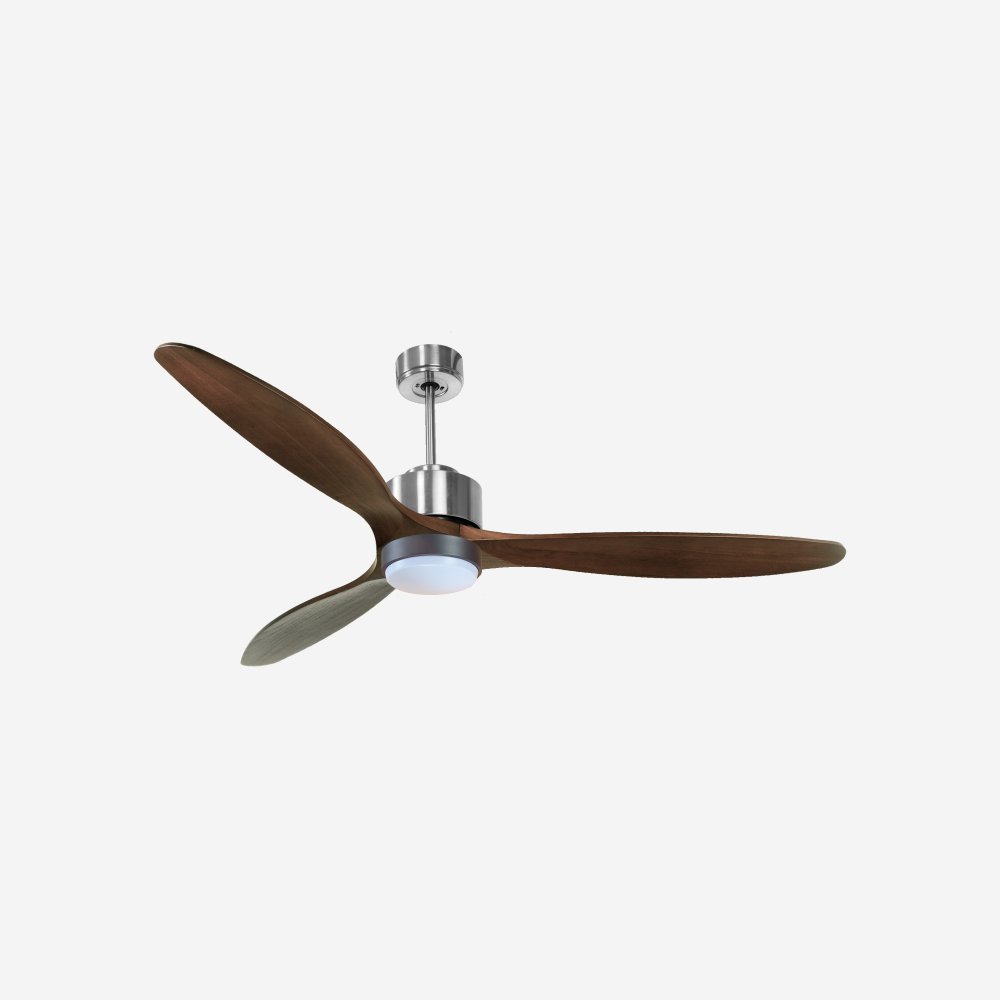 Ventilateur de plafond ultra silencieux et à faible consommation DC SabaD166C02LED66715