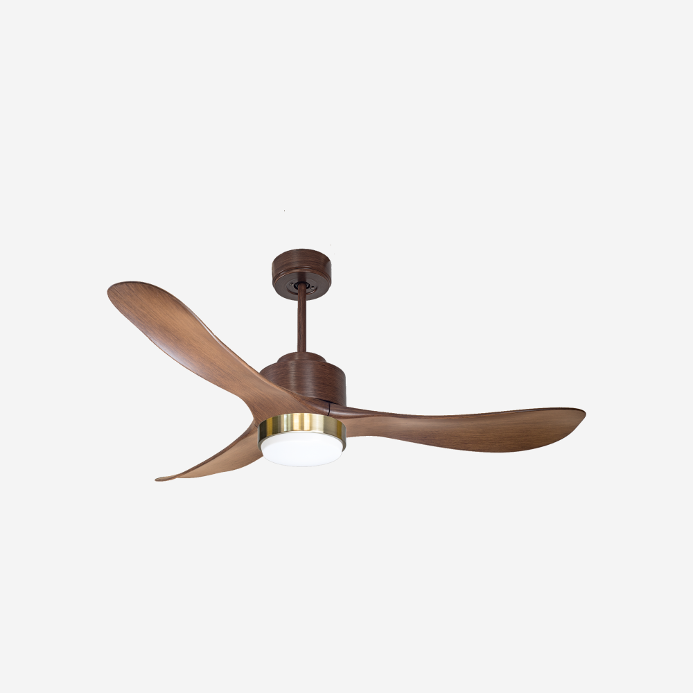 Ventilateur de plafond ultra silencieux et à faible consommation DC TogianD132C02LED66974