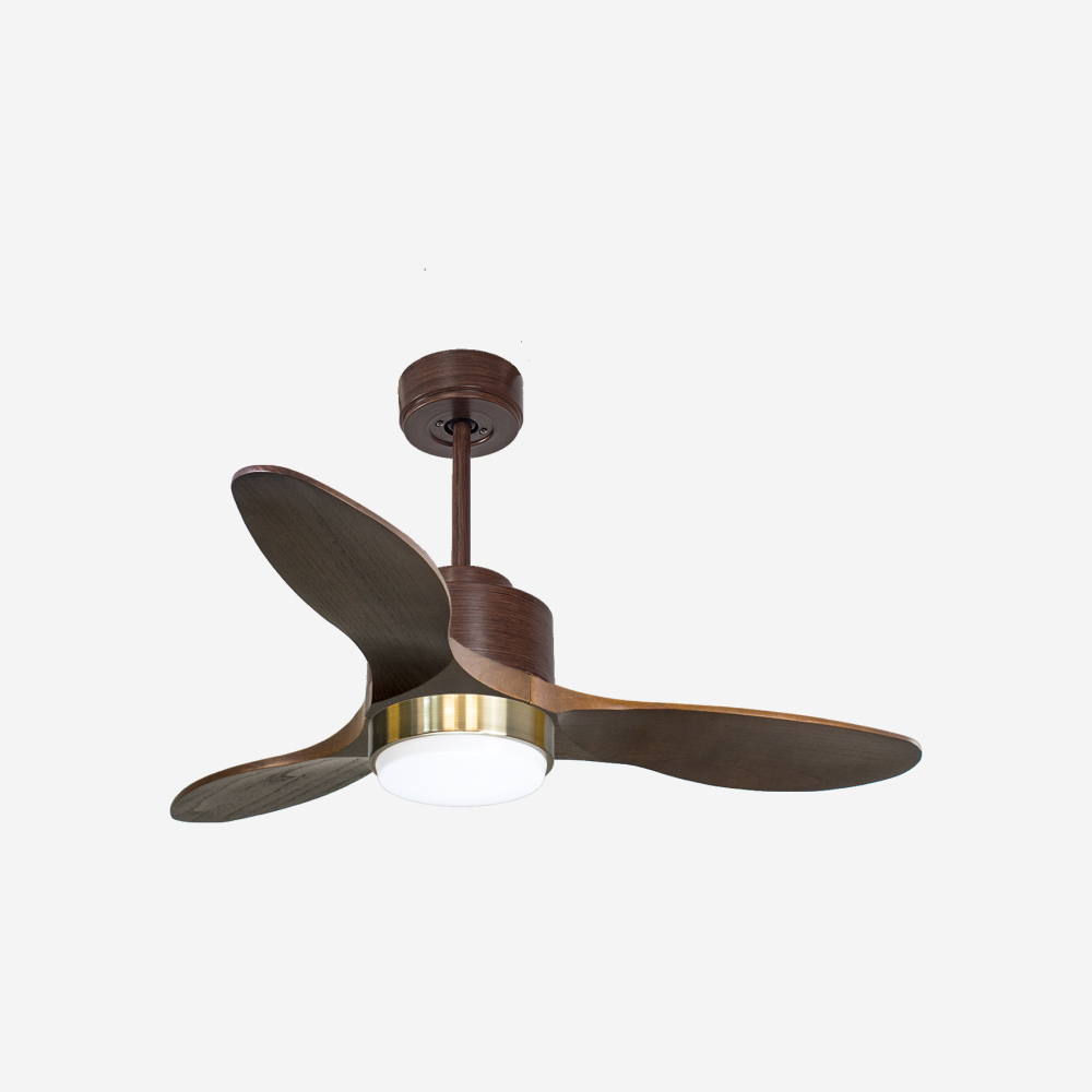 Ventilateur de plafond ultra silencieux et à faible consommation DC SombreroD106C02LED67015