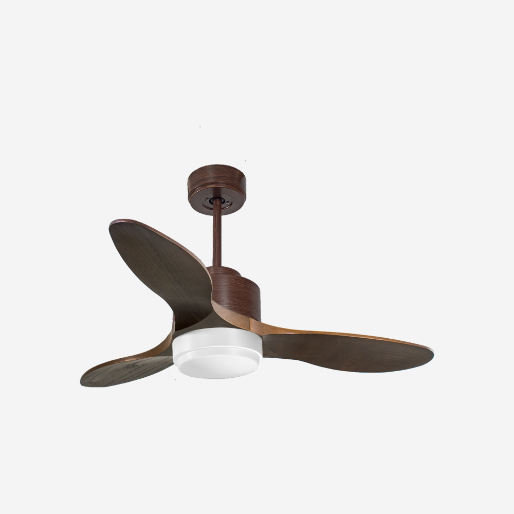 Ventilateur de plafond ultra silencieux et à faible consommation DC SombreroD106C02LED67017