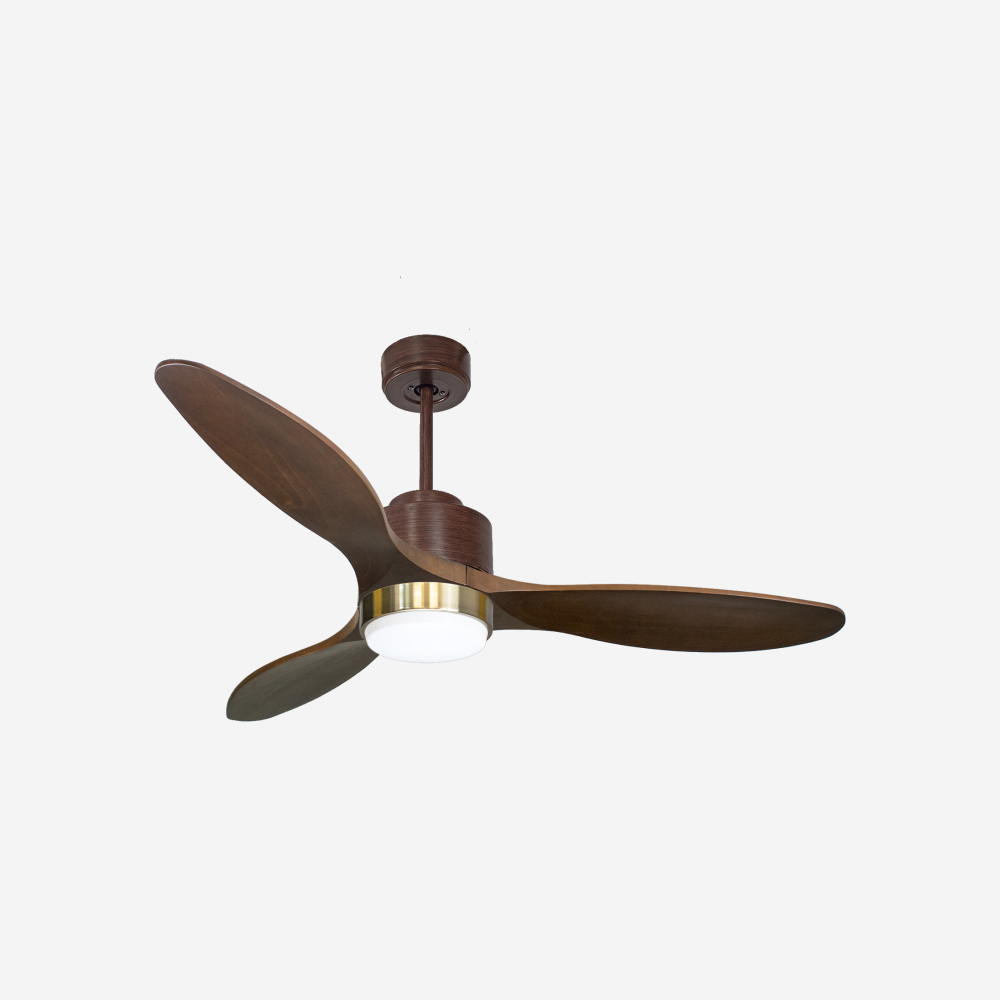 Ventilateur de plafond ultra silencieux et à faible consommation DC SeramD132C02LED67037