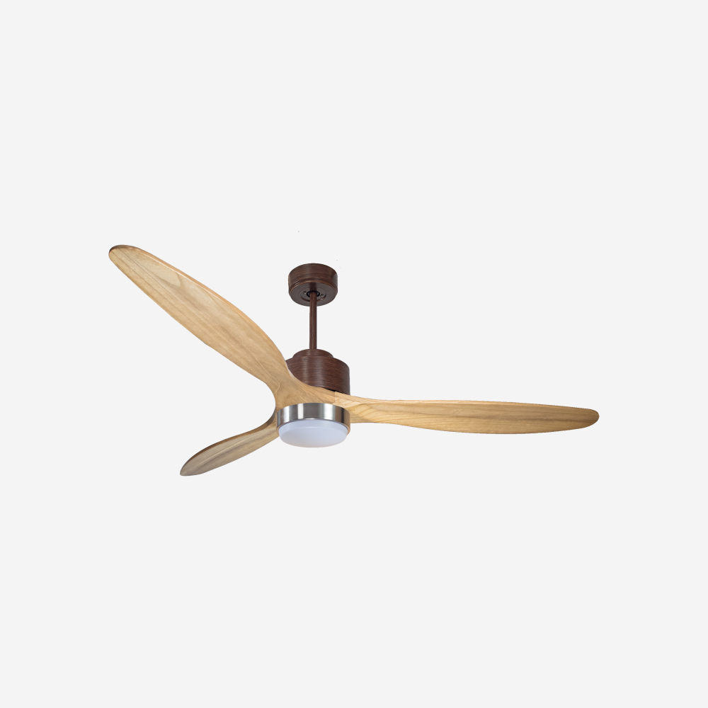 Ventilateur de plafond ultra silencieux et à faible consommation DC RangiroaD166C02LED67070