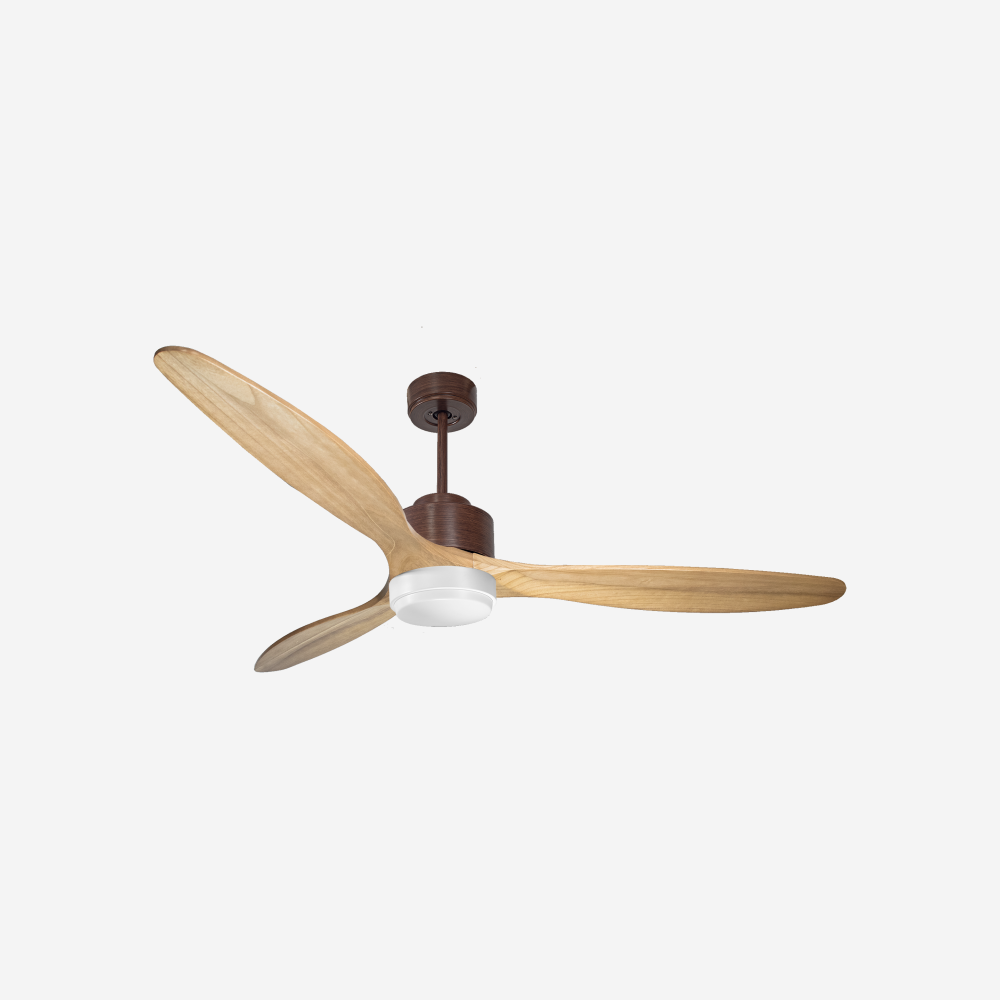 Ventilateur de plafond ultra silencieux et à faible consommation DC RangiroaD166C02LED67071