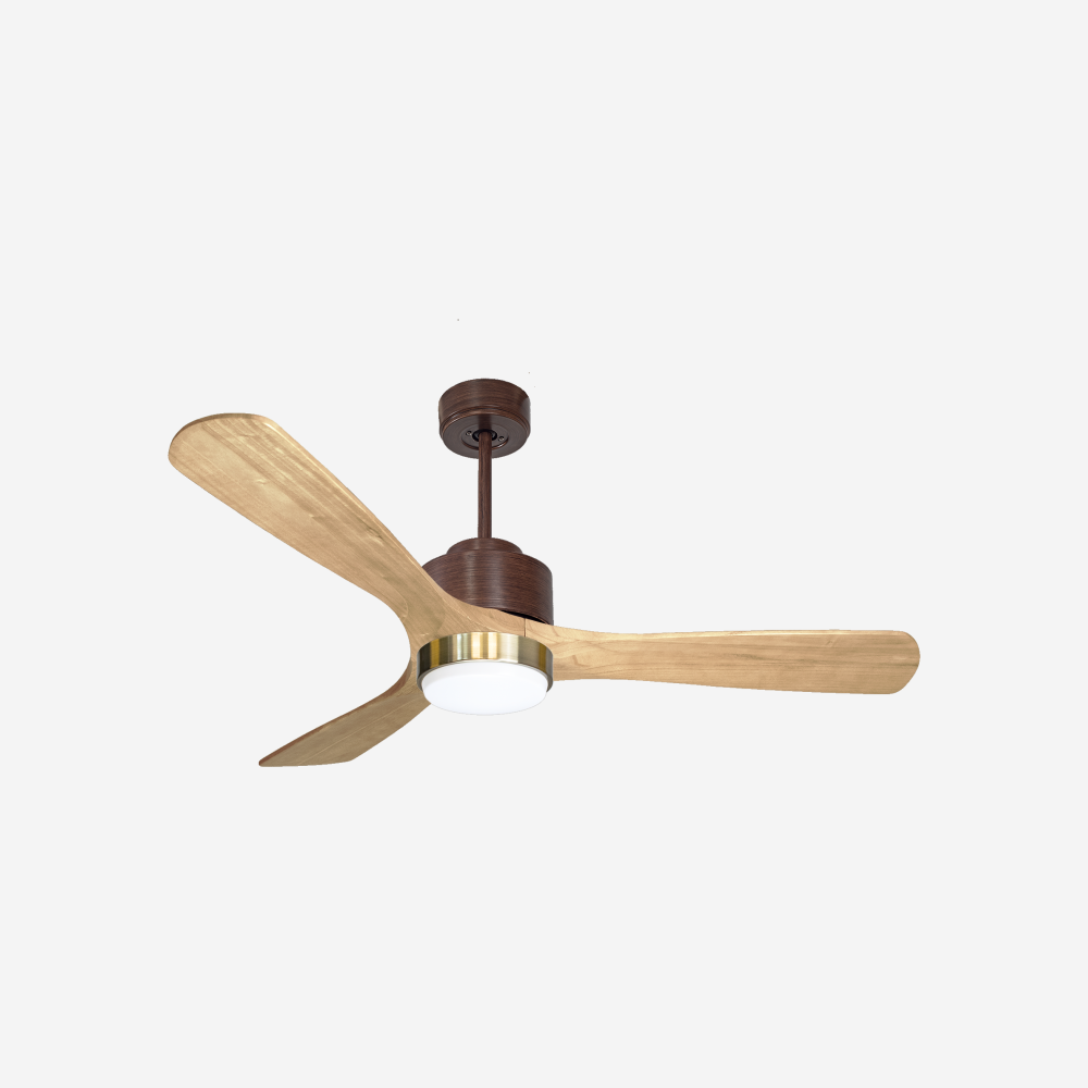 Ventilateur de plafond ultra silencieux et à faible consommation DC ParosD132C02LED67106