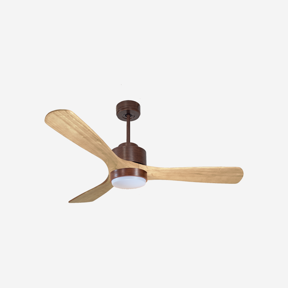 Ventilateur de plafond ultra silencieux et à faible consommation DC ParosD132C02LED70077