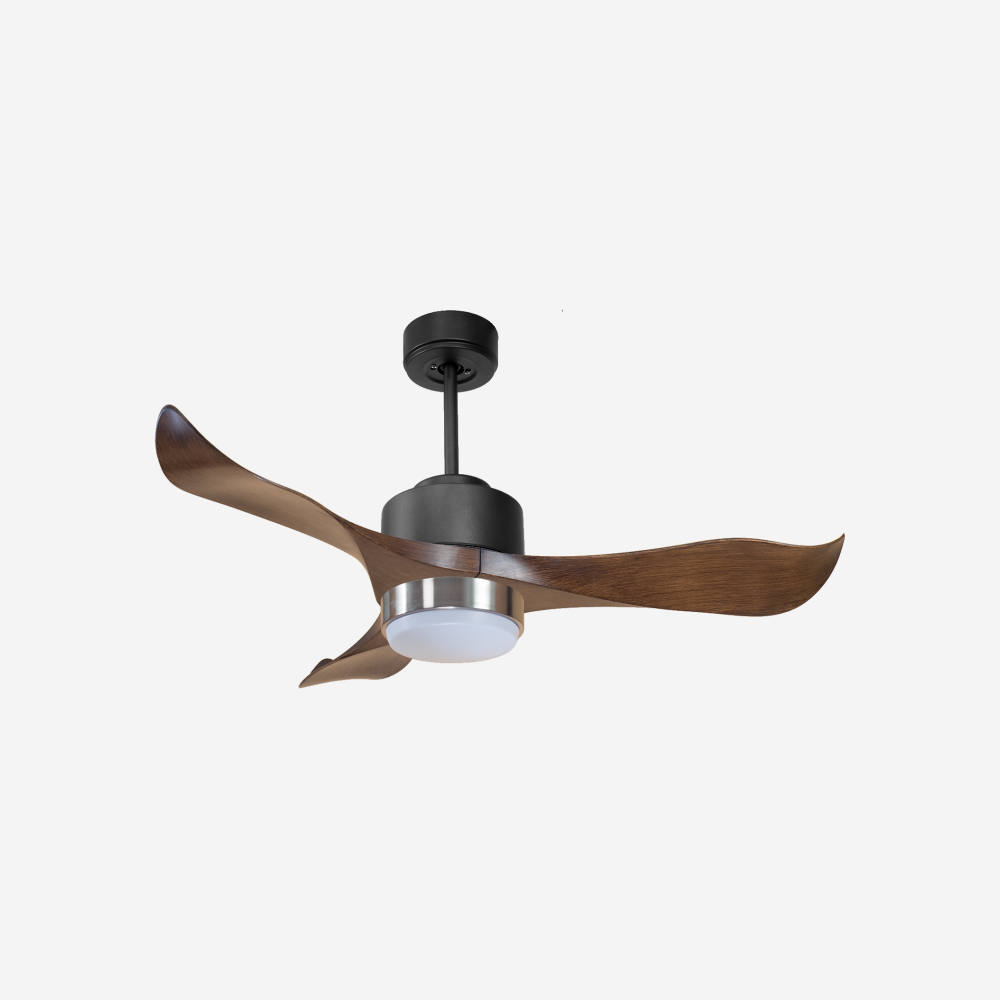 Ventilateur de plafond ultra silencieux et à faible consommation DC WakatobiD106C02LED70175