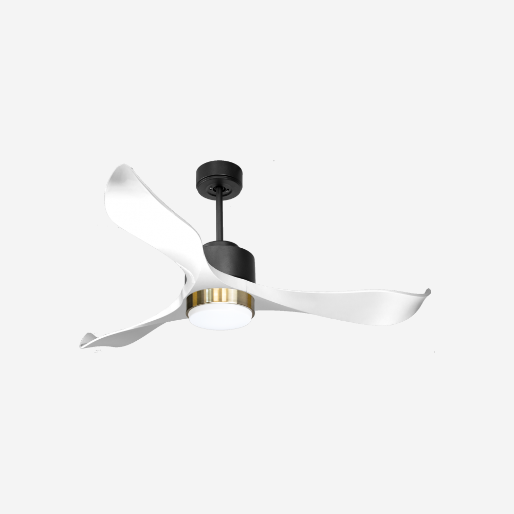 Ventilateur de plafond ultra silencieux et à faible consommation DC VirginD132C02LED70179