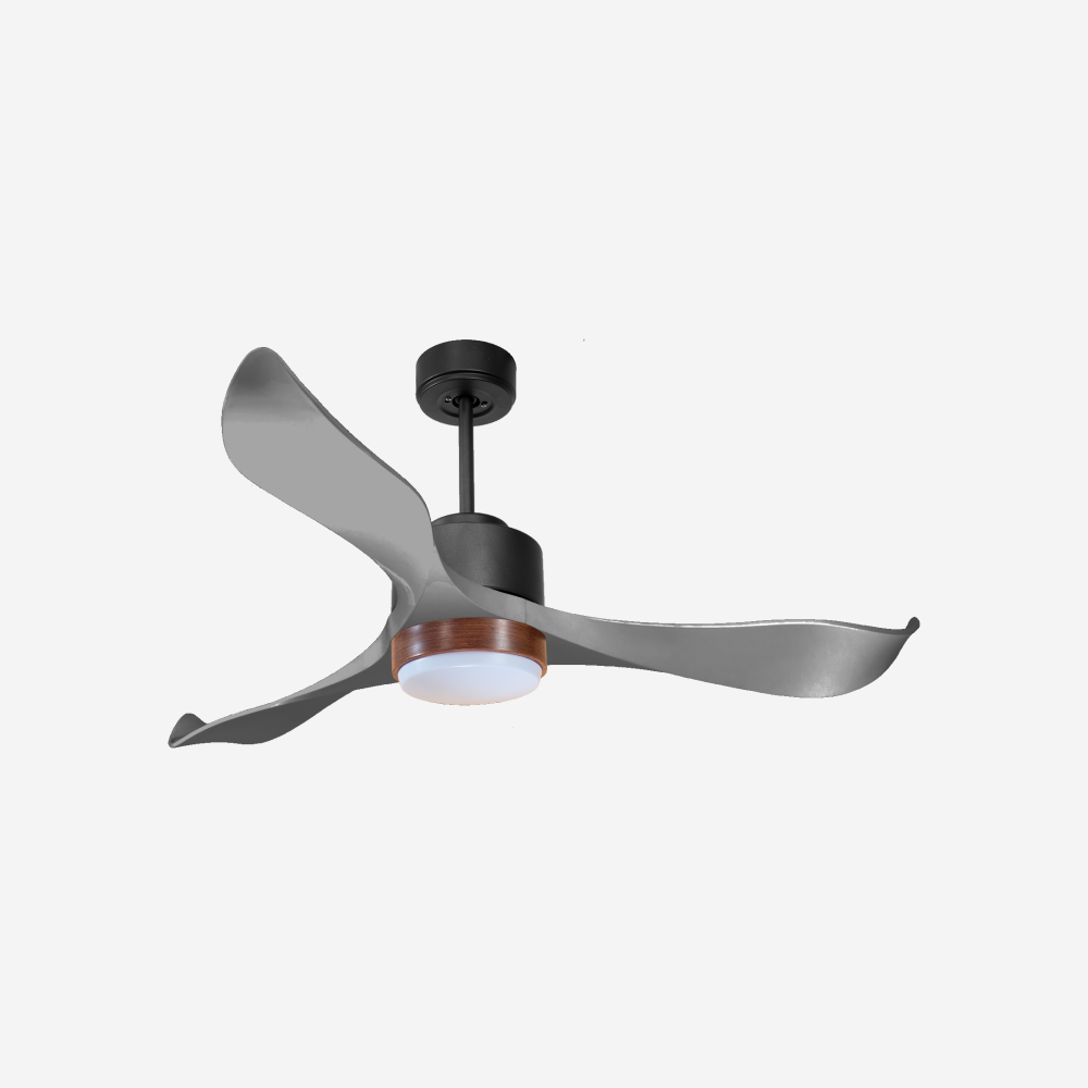 Ventilateur de plafond ultra silencieux et à faible consommation DC TrawanganD132C02LED67342