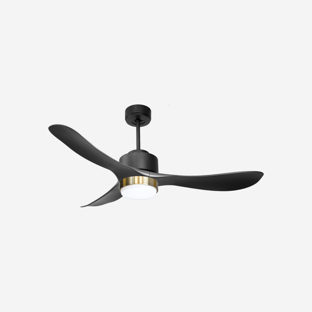 Ventilateur de plafond ultra silencieux et à faible consommation DC TiomanD132C02LED67347