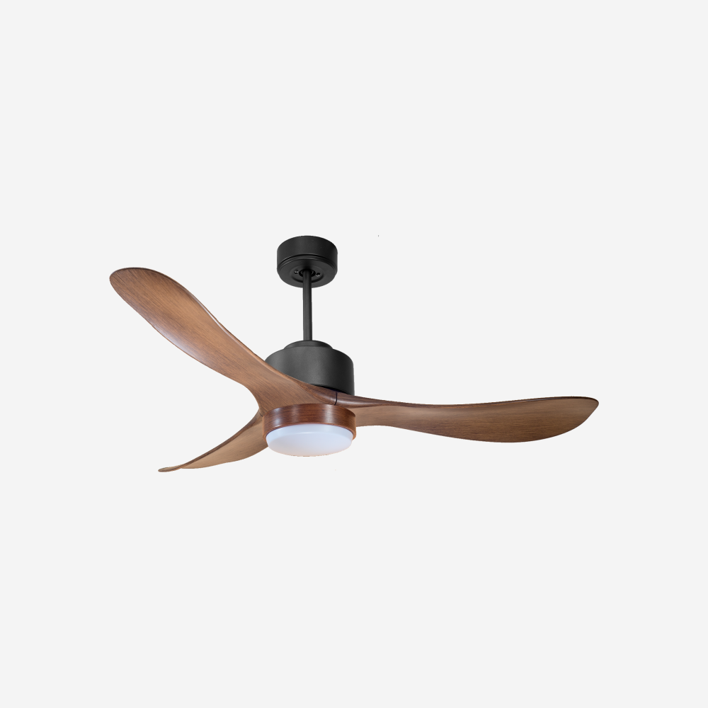 Ventilateur de plafond ultra silencieux et à faible consommation DC TogianD132C02LED67351