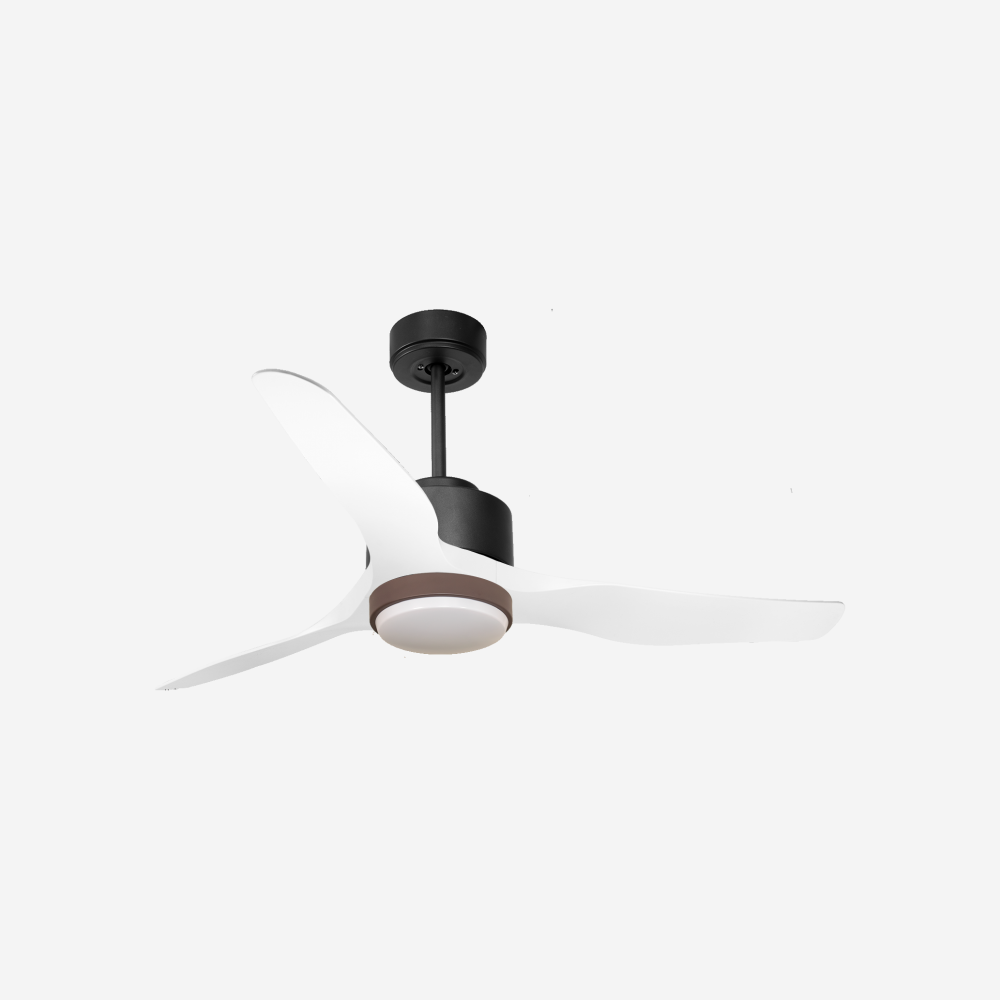 Ventilateur de plafond ultra silencieux et à faible consommation DC ThassosD127C02LED70225