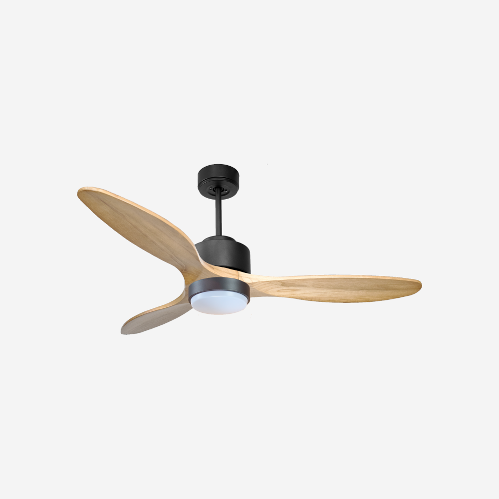 Ventilateur de plafond ultra silencieux et à faible consommation DC SalamisD132C02LED67374