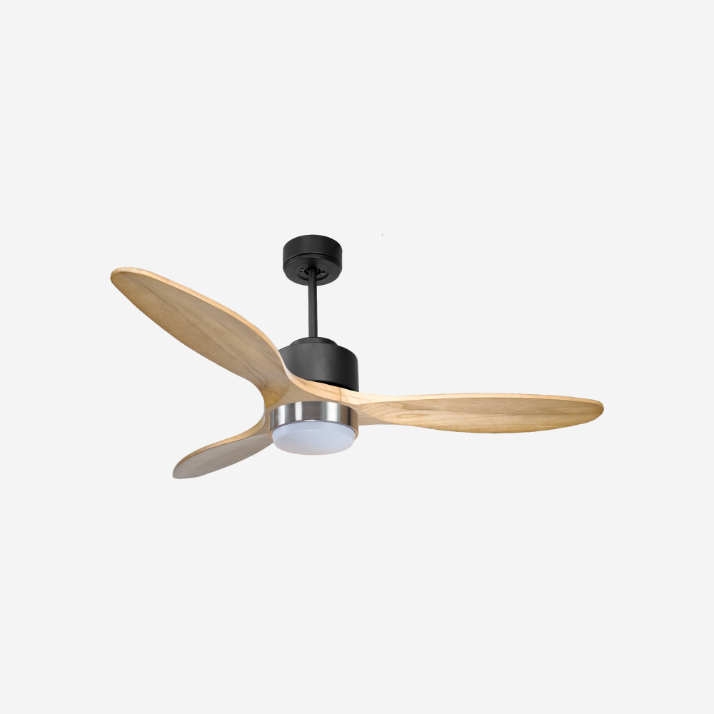 Ventilateur de plafond ultra silencieux et à faible consommation DC SalamisD132C02LED67375