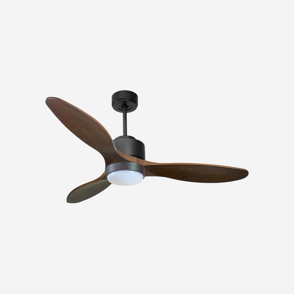 Ventilateur de plafond ultra silencieux et à faible consommation DC SeramD132C02LED67377